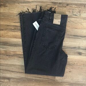 PacSun Black Nora Wide Leg. High Rise, Wide Leg, Cropped Inseam. New with tags